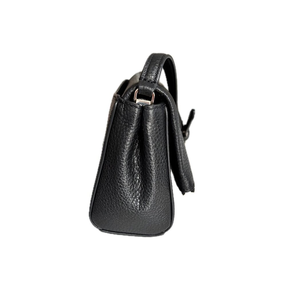 Kate Spade Leila Mini Zip Crossbody Bag in Black Pebbled Leather NEW - Picture 2 of 12